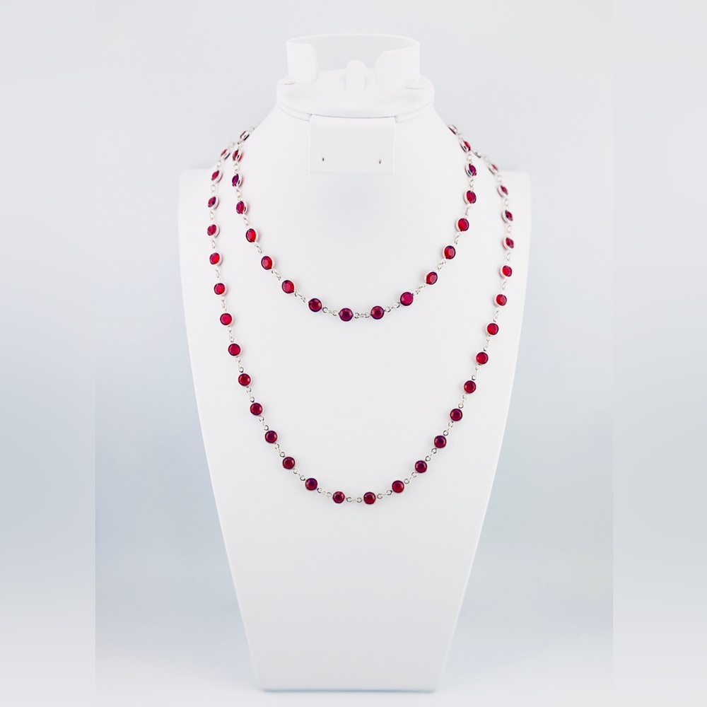 CHANELLE NECKLACE, SIAM
Touchstone Crystal, Swarovski